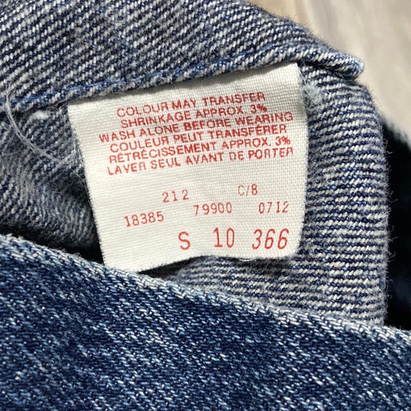 Vtg 90s boys Levi’s Jean jacket - Picture 5 of 5